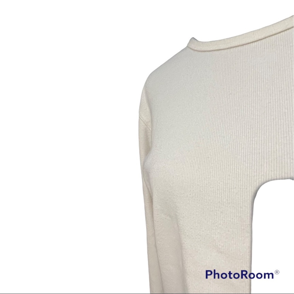 Talbots cream colored top - Picture 5 of 9